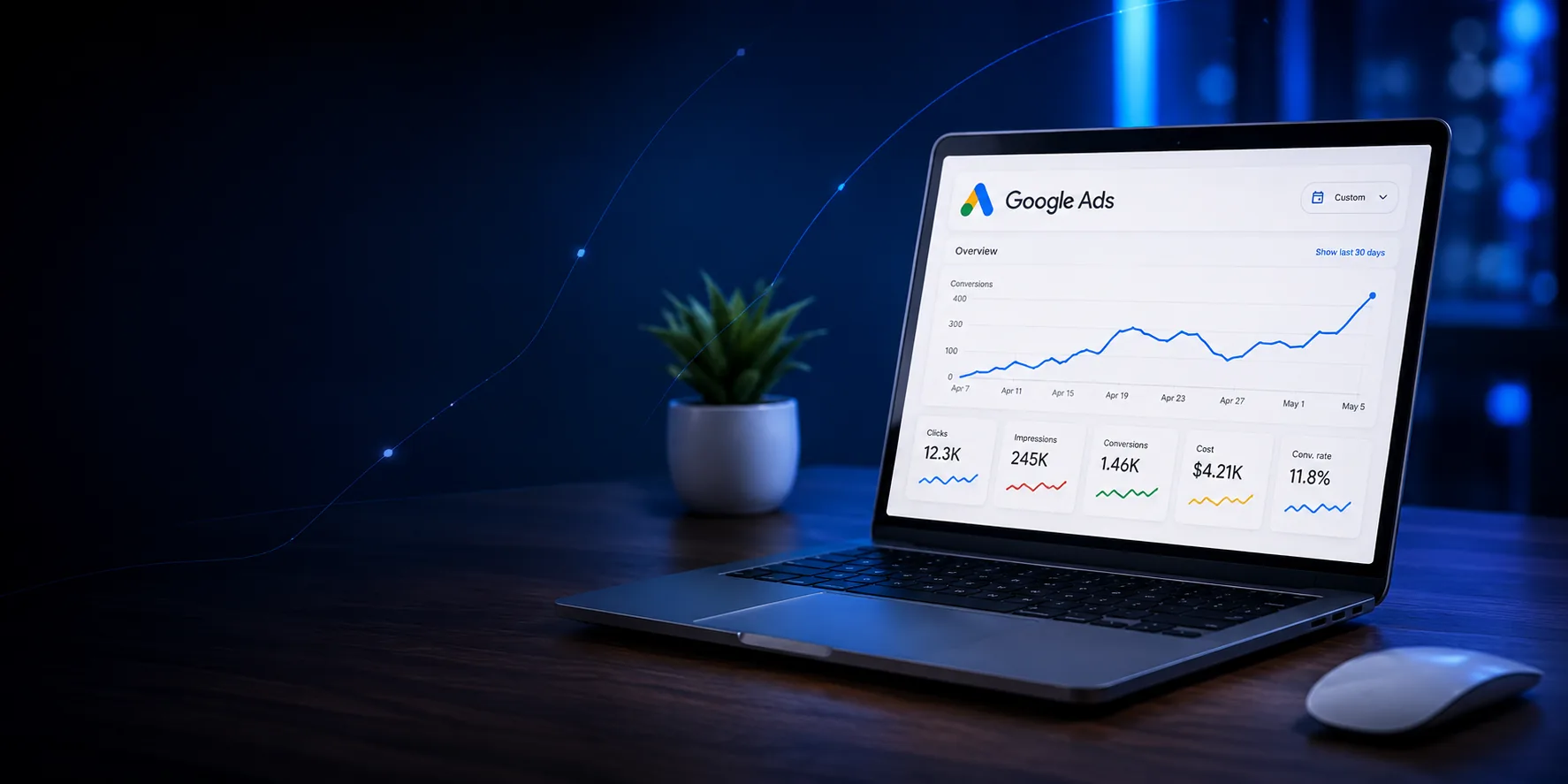 Google Ads planning illustration